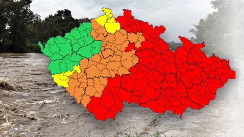 Hrozí povodně, v Jeseníkách stoletá voda